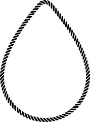 Rope Tie Frame Shape