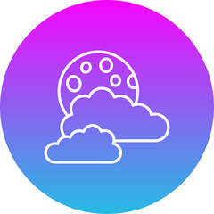 Night clouds Icon