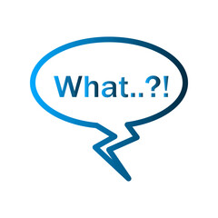 Bubble speech icon design template