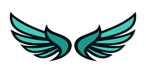 Obraz premium Wings of Freedom: The Vibrant Art of Flight 