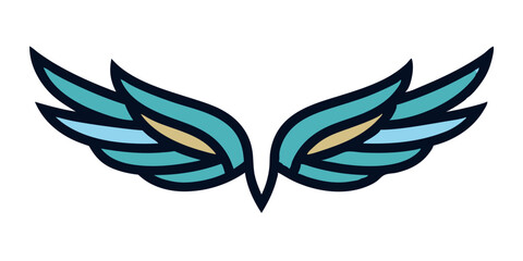 Fototapeta premium Wings of Freedom: The Vibrant Art of Flight 