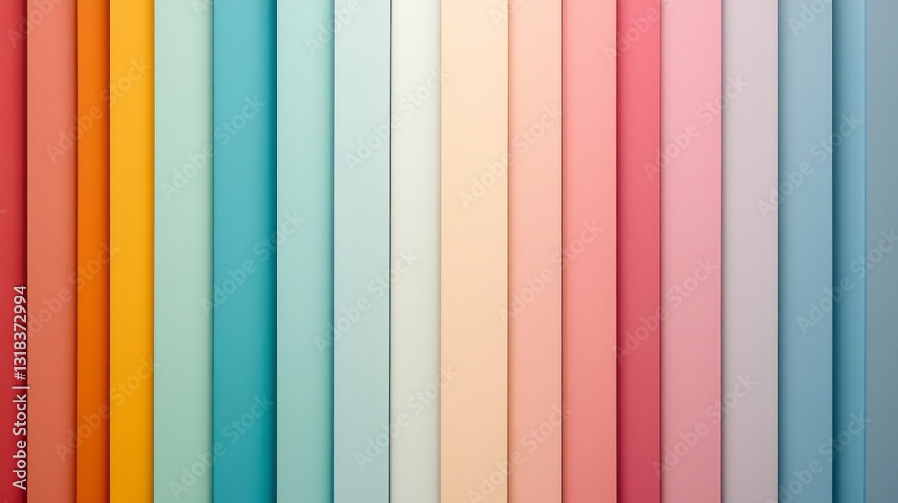 Aufkleber a collection of beautifully arranged pastel-colored paper sheets creates a stunning backdrop ideal f