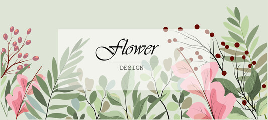 banner, vector template modern bright design