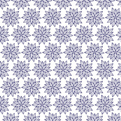 seamless pattern with flowers