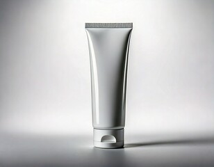 白い無地のチューブ