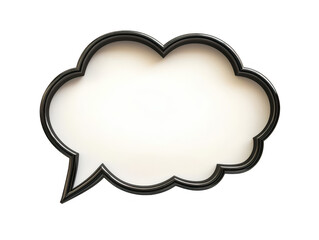 playful speech bubble with irregular outline, perfect for creative designs and communication themes. wavy shape adds whimsical touch, ideal for artistic projects