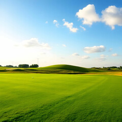 Golf is a popular sport