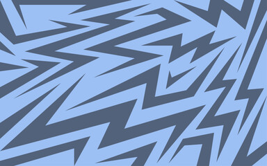 abstract zig zag blue background, simple modern abstract pattern vector assets