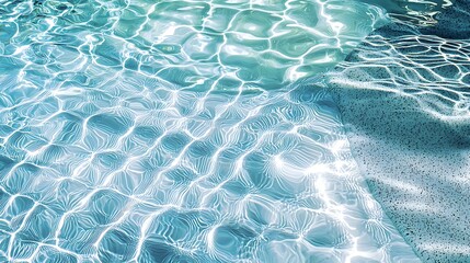 A blue and light blue background with a textured surface, featuring soft ripples or waves that add depth and interest, creating a cool and calming visual effect