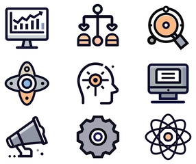Minimalist Line Icons
