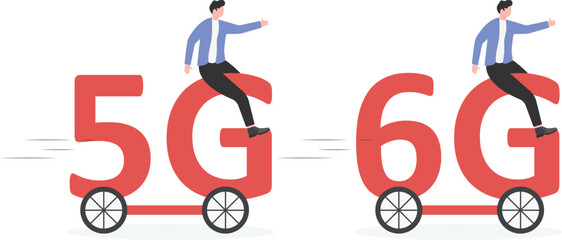 Technology transformation change from 5G to 6G

