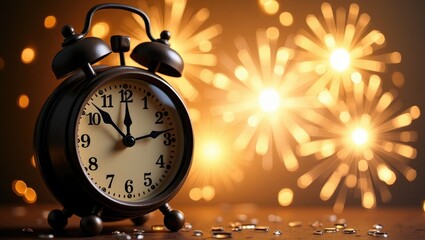 Countdown To Midnight - Abstract Blurred Background