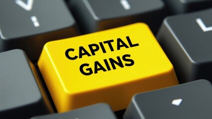 Increase in a capital asset's value known as capital gains, which is realized upon the asset's sale.