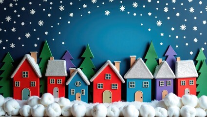 Obraz premium Handmade postcard that is beautiful