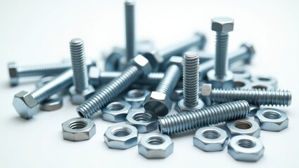 Each threaded fastener includes bolts, nuts, and a key.