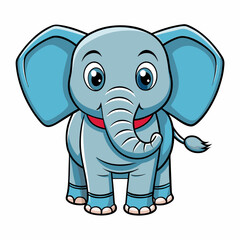 elephant cartoon character