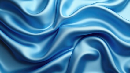 Obraz premium Picture. Background, texture. Blue silk fabric. This opulent soft fabric features an ultra-soft and creamy surface with a varied 10 mm pile comprising shades of gray.