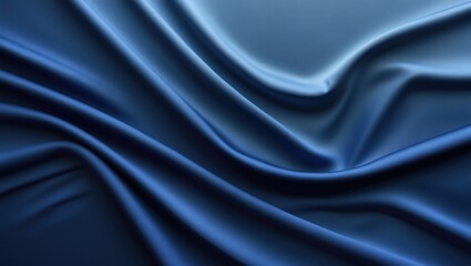 Fototapeta premium Elegant blue abstract background featuring a smooth gradient, moving from light to dark tones, radiating a modern, luxurious ambiance.