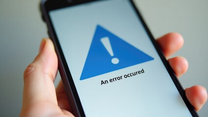 Error in smartphone. No signal or internet connection, slow connection alert. Mobile app malfunction or smartphone issue. Absence of wifi or poor coverage. Virus, ransomware, or malware on cellphon...