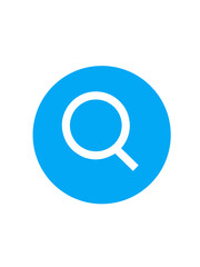vector magnifying glass icon