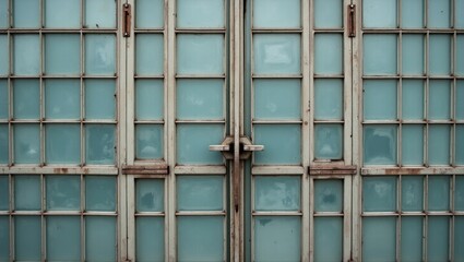 Metal gate that folds