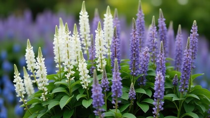 Obraz premium Flowers of forget-me-nots
