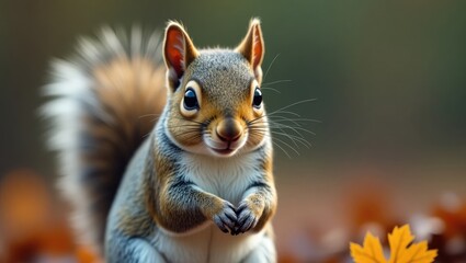 The Grey Squirrel quickly adapts to urban environments and soon wins the affection of many humans who feed them. Introduced from North America, they have significantly reduced the population of the...