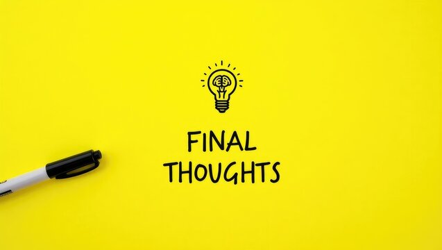 Final thoughts presented through text.
