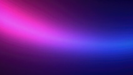 Fototapeta premium Ultraviolet background. Blurred neon illumination. UV LED rays. Soft pink, purple, and blue gradient glow beam pattern on dark abstract overlay.