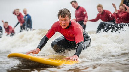 Inspiring Adaptive Surfing Experience for Individuals with Physical Disabilities on the Ocean