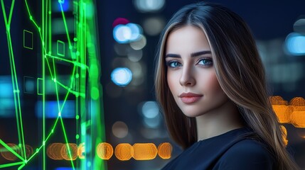 Virtual influencers powered by AI redefining digital marketing, collaborating with brands to engage audiences in innovative ways .