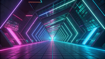 abstract technology background with binary code