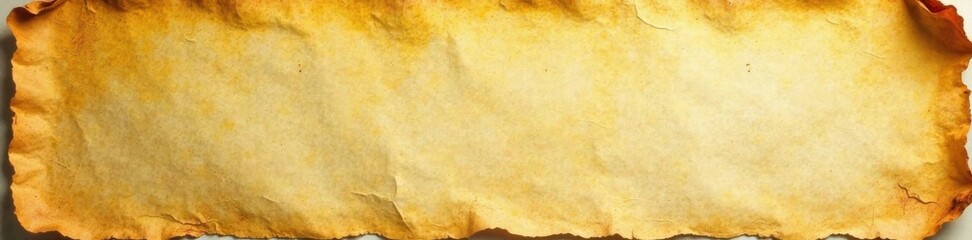 Aged newspaper with yellowed pages and torn edges in a distressed, grunge-style background, worn, sepia tone