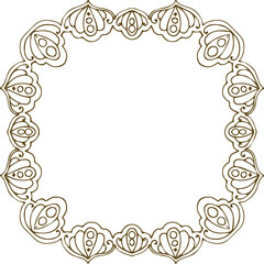 Beautiful flower art and mandala vector design