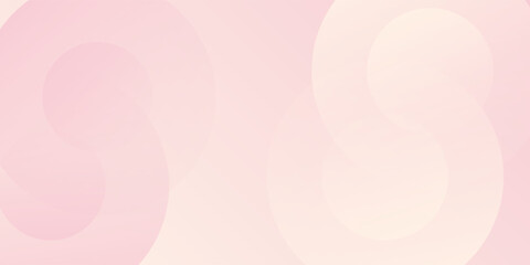 Circle effect background pastel colorful  pink and yellow gradations modern simple abstract