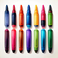 281- set of highlighters with different tip shapes and sizes, showcasing their versatility, on  (1).png