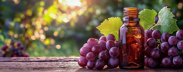 Soothing Grape Seed Oil for Relaxation & Therapy, Natural Aromatherapy for Skin Care, Massage & Beauty Treatments