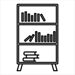 Library  Icon Element For Design