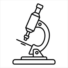 Microscope  Icon Element For Design
