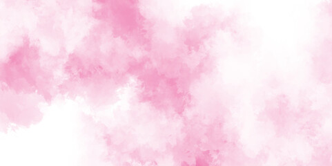 Fototapeta premium Abstract watercolor on white background, pink smoke transparent effect overlay, Soft Pink Watercolor, abstract creative colorful modern pink paper texture background.