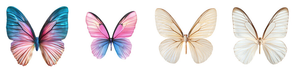 Fototapeta premium Enchanting Butterflies Vibrant delicate creatures in ethereal flight showcasing the beauty symmetry and iridescent patterns of nature s most graceful and fantastical inhabitants