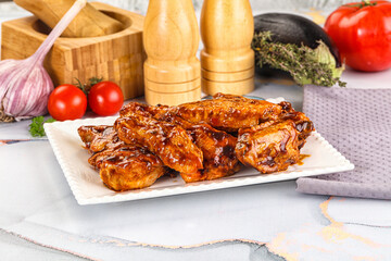 Buffalo chicken wings barbecue sauce