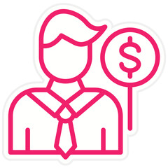 Obraz premium Vector Design Auction Icon Style
