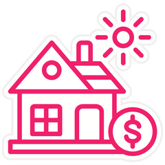 Vector Design House Payment Icon Style