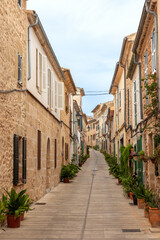 Gasse in Alcudia, Mallorca