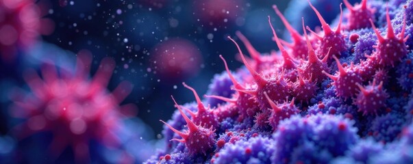 Microscopic cells illustration, microscopic, anatomy, health