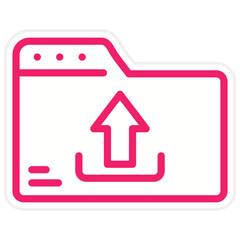 Vector Design Upload Icon Style