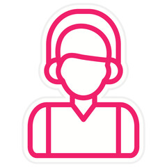 Obraz premium Vector Design Customer Icon Style