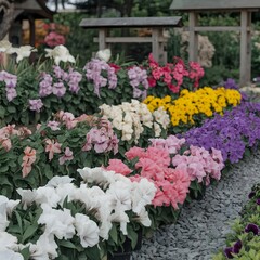 Obraz premium The red frangipani a stunning flower in tropical gardens is named Flower of Cambodia 