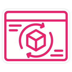 Vector Design Rendering Icon Style